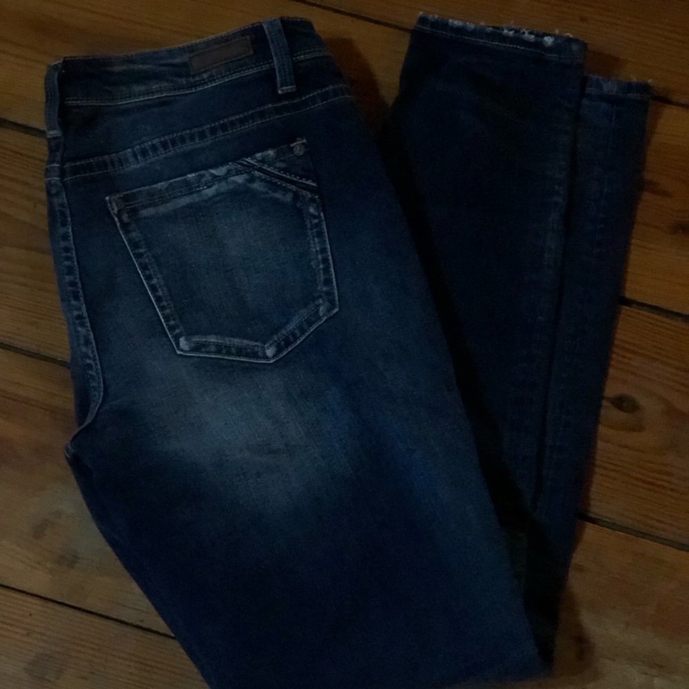 Buckle Black skinny jeans